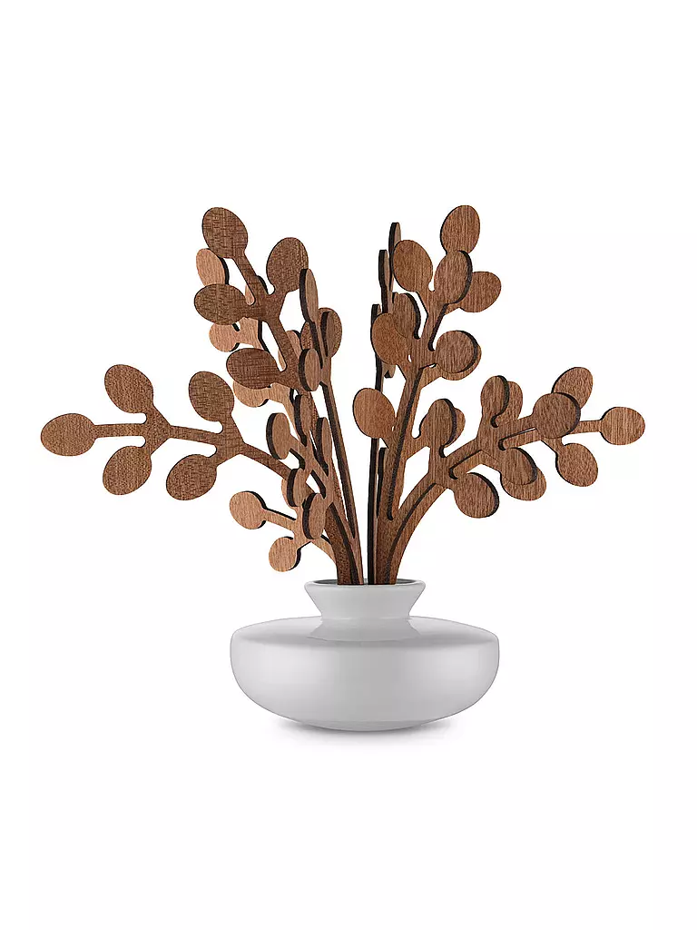 ALESSI | Duft- Blattdiffusor "Brrr - The Five Seasons" 150ml  | weiss