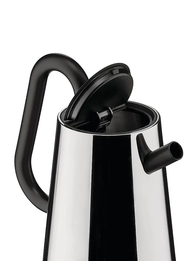 ALESSI | Elektrischer Wasserkocher 80cl TORU Edelstahl  | Silber