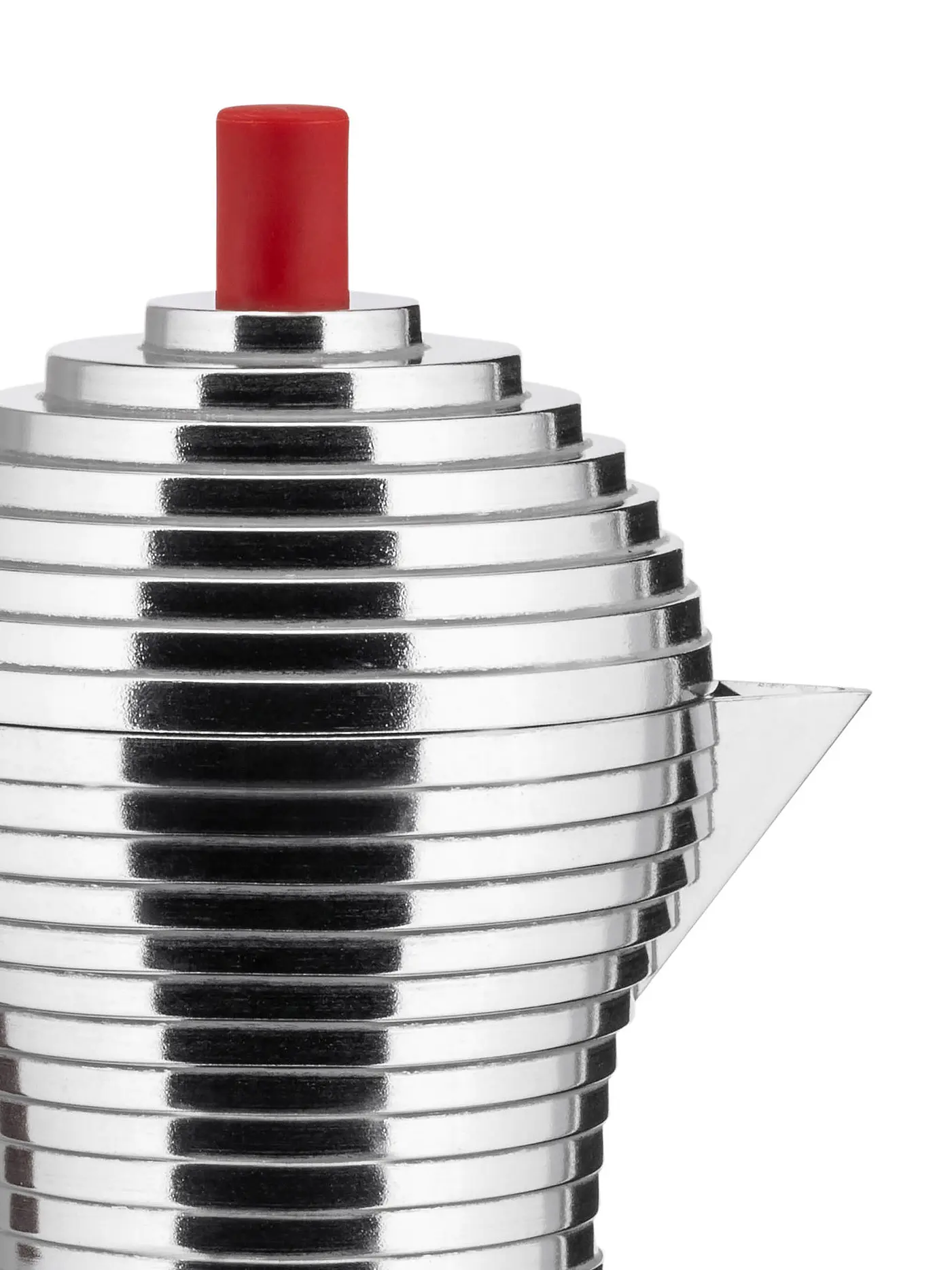 ALESSI | Espressomaschine "Pulcina" 3 Tassen | silber