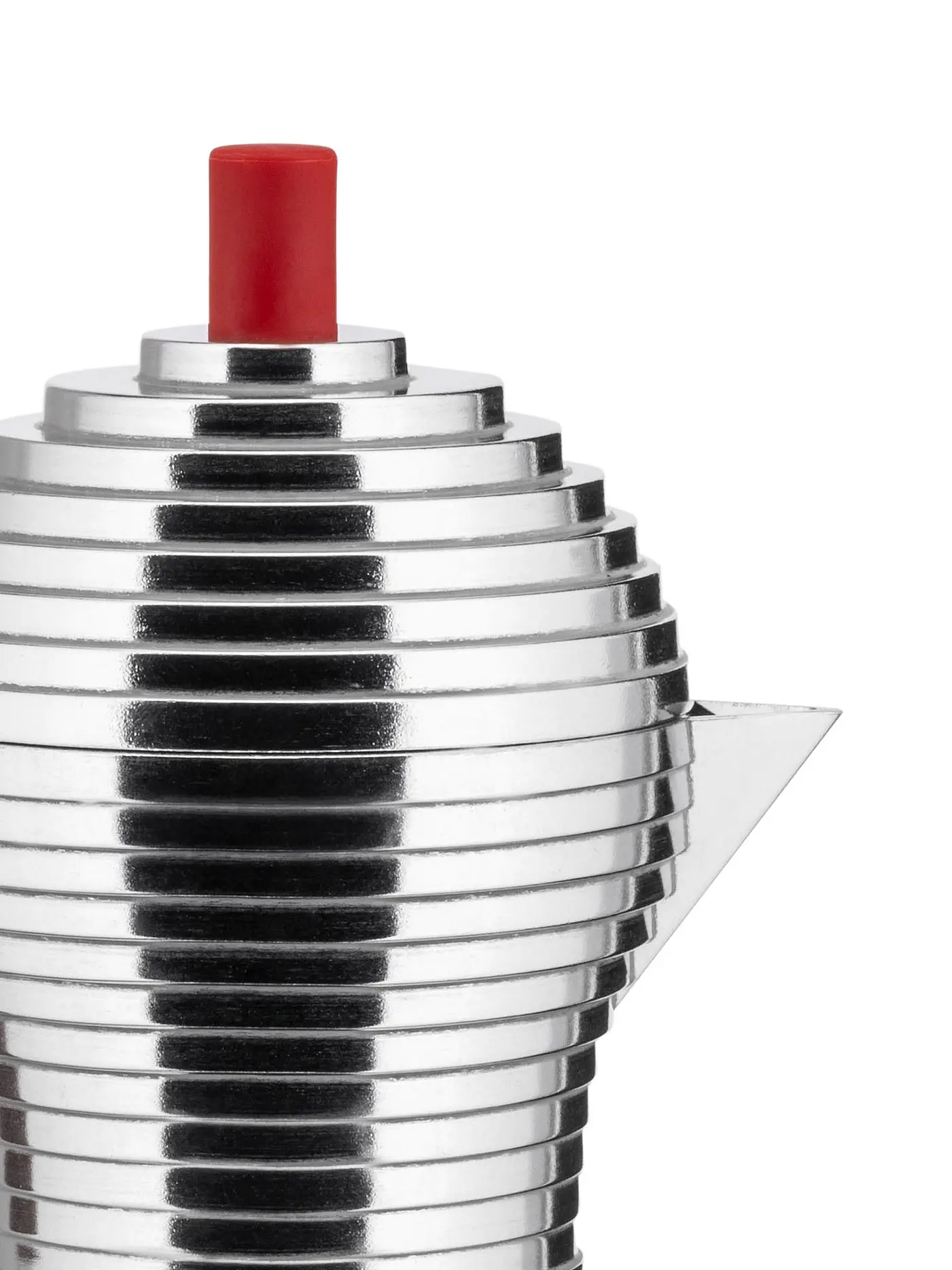 ALESSI | Espressomaschine "Pulcina" 6 Tassen | silber