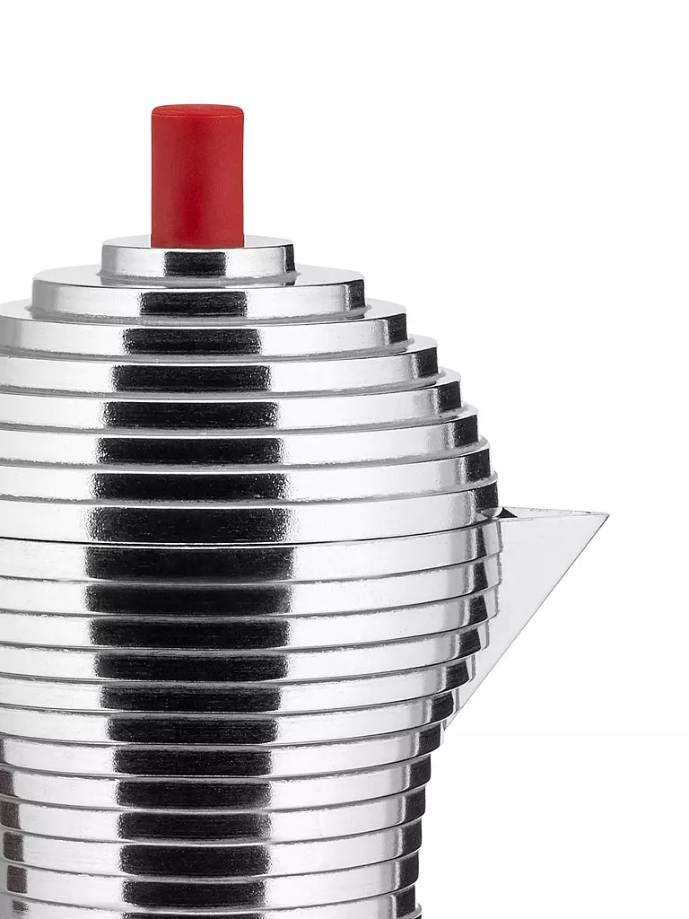 ALESSI | Espressomaschine "Pulcina" 6 Tassen | silber