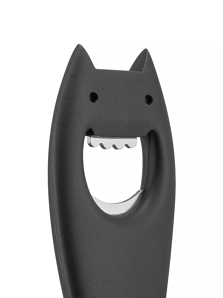ALESSI | Flaschenöffner Diabolix Schwarz 18cm | schwarz
