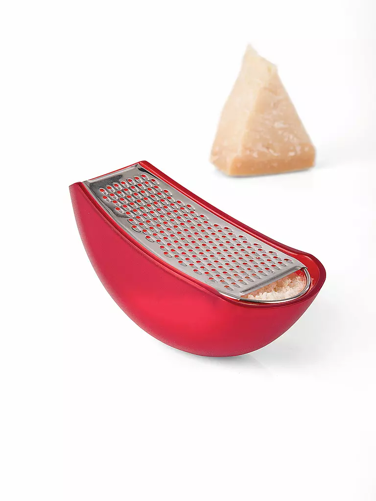 ALESSI | Käsereibe Parmenide Rot 15,3cm | rot