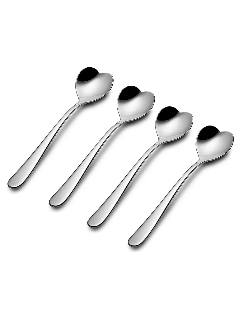 ALESSI | Kaffeelöffel  Set 4tlg 10cm  | Silber