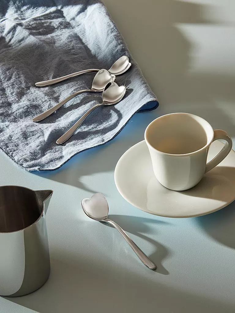 ALESSI | Kaffeelöffel  Set 4tlg 10cm  | Silber