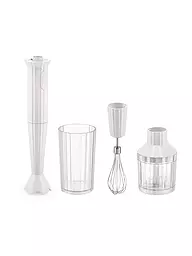 ALESSI | Stabmixer Set PLISSE 5tlg  TH. Harz/Weiss | weiss