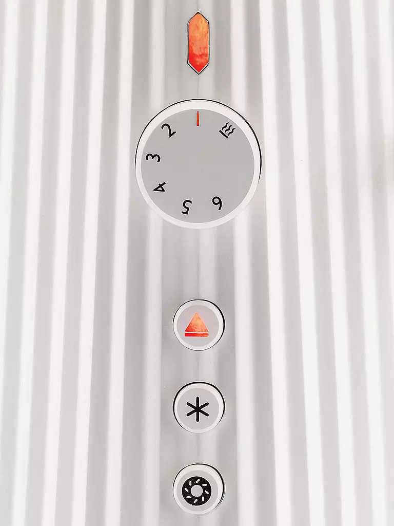 ALESSI | Toaster Plisse Weiss MDL08/W | weiss