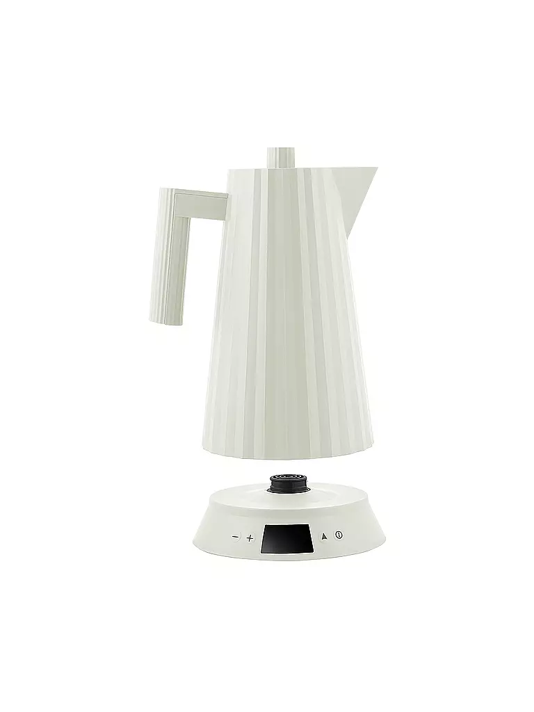 ALESSI | Wasserkocher 1,7l Plissee Th. Harz / Weiss | weiss