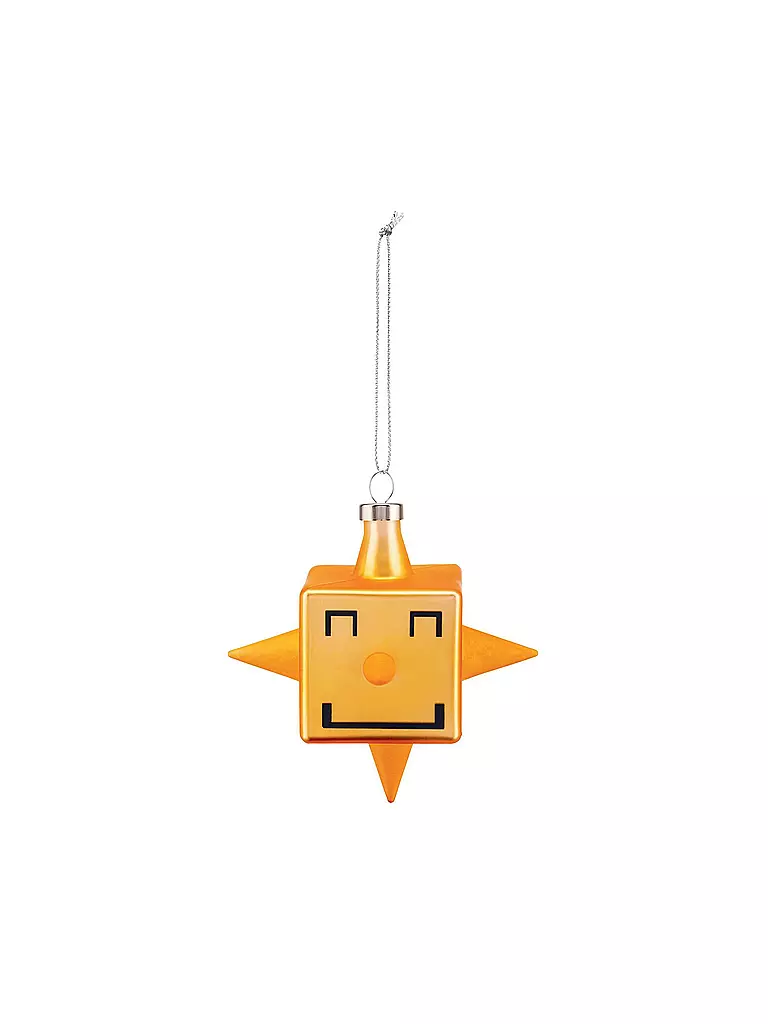 ALESSI | Weihnachtsschmuck - Weihnachts Ornament Cubic Star | bunt