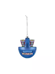 ALESSI | Weihnachtsschmuck ARCH 8,5cm Rot/Dek. | blau