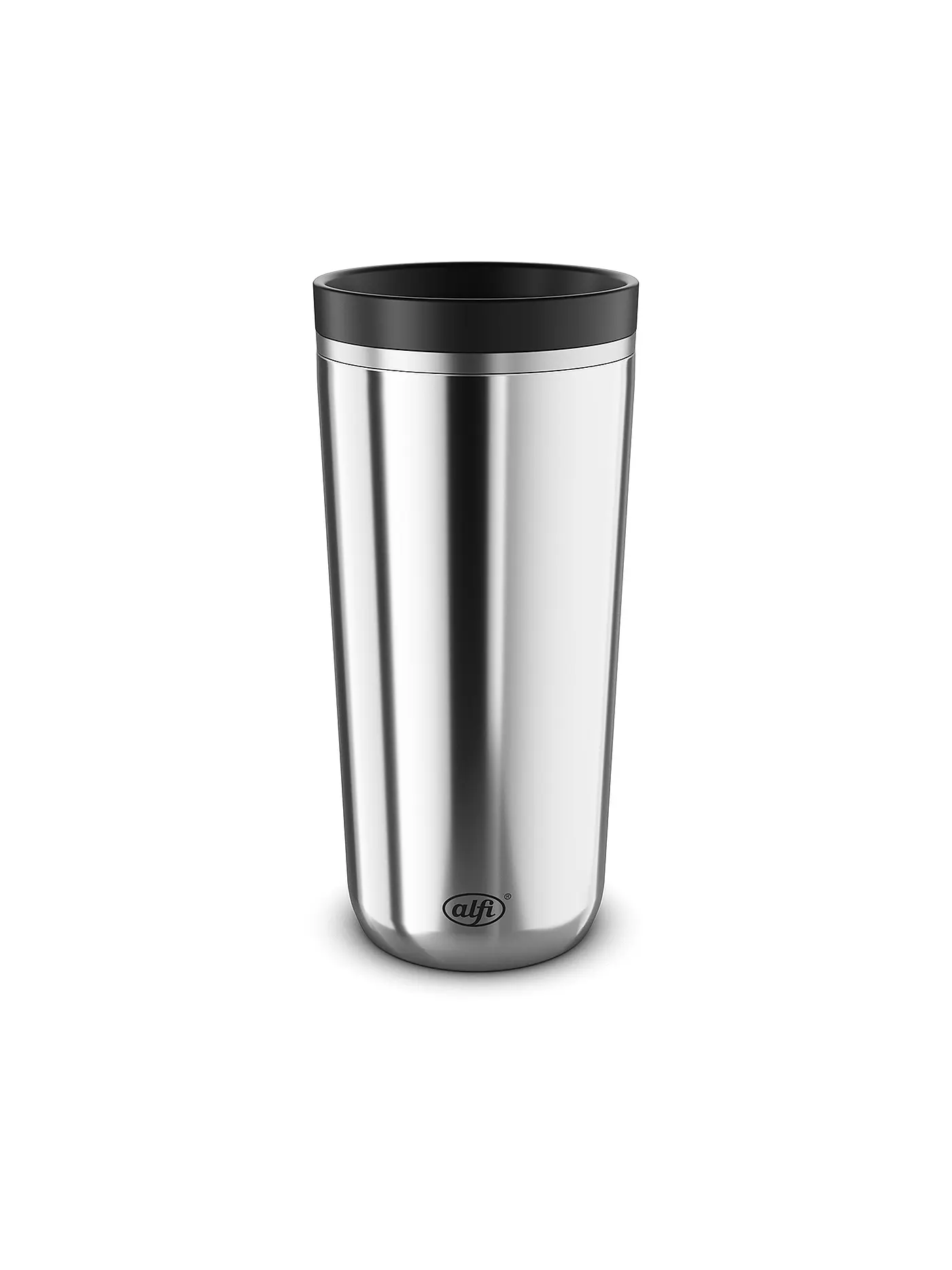 ALFI | Coffee to go-Becher 0,38l MUG PRO Matt Beige  | silber