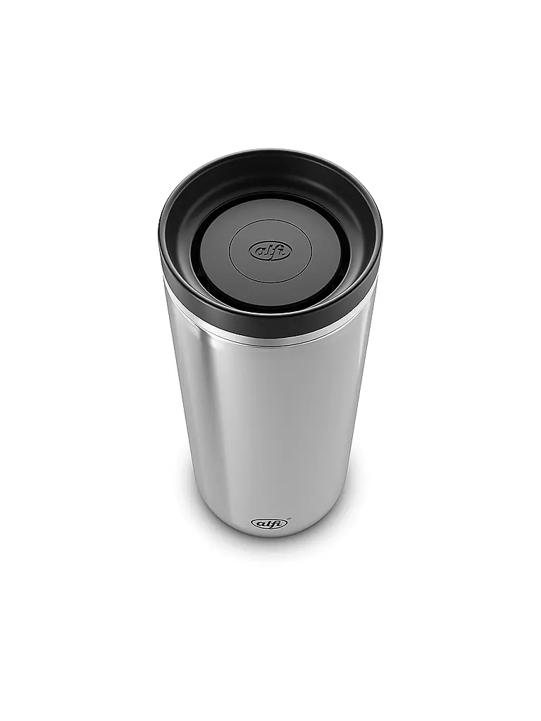 ALFI | Coffee to go-Becher 0,38l MUG PRO edelstahl | silber