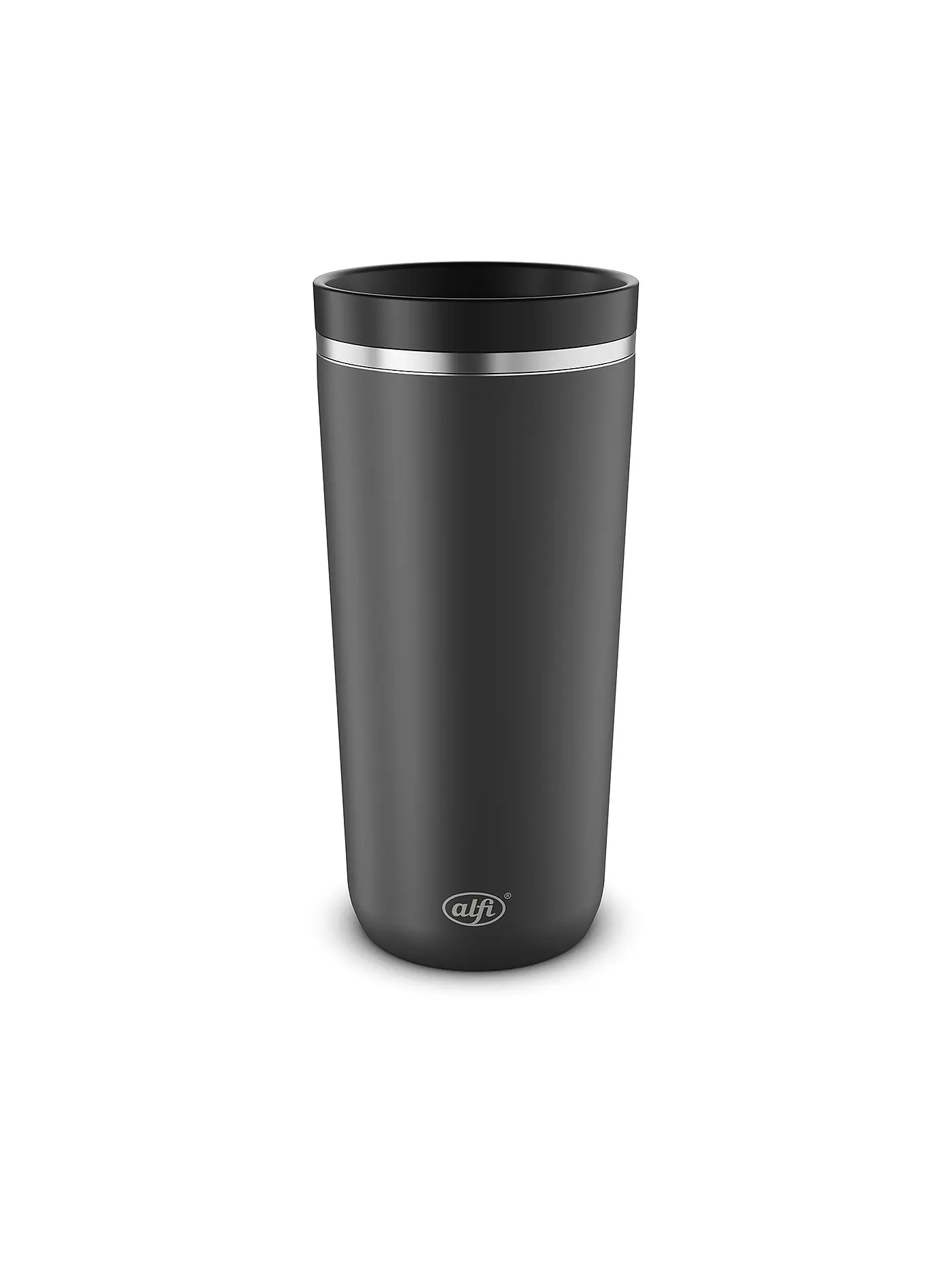 ALFI | Coffee to go-Becher 0,38l MUG PRO Matt Beige  | schwarz