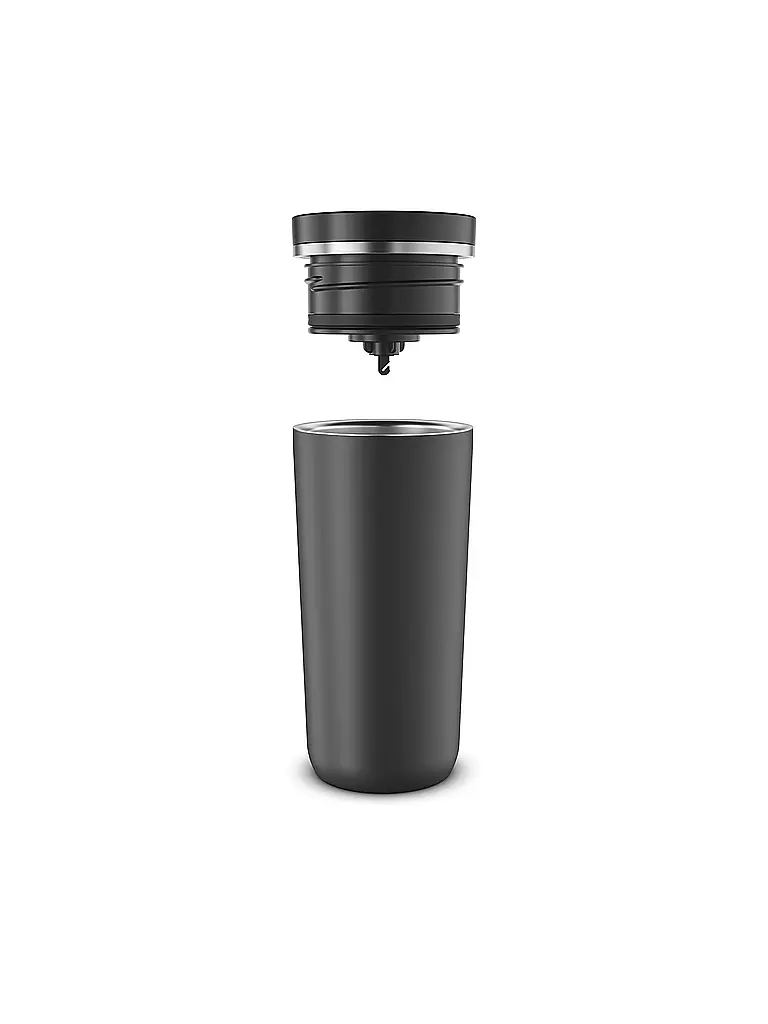 ALFI | Coffee to go-Becher 0,38l MUG PRO Matt Schwarz | schwarz