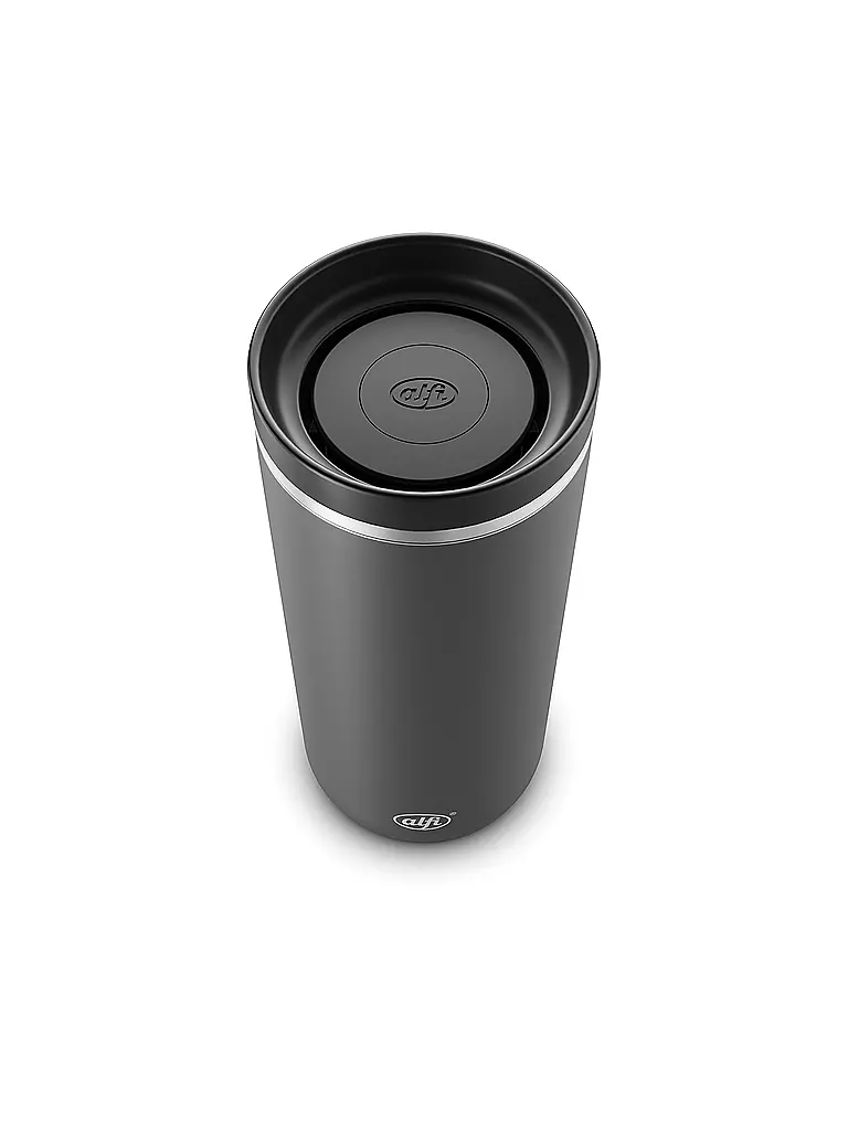 ALFI | Coffee to go-Becher 0,38l MUG PRO Matt Schwarz | schwarz