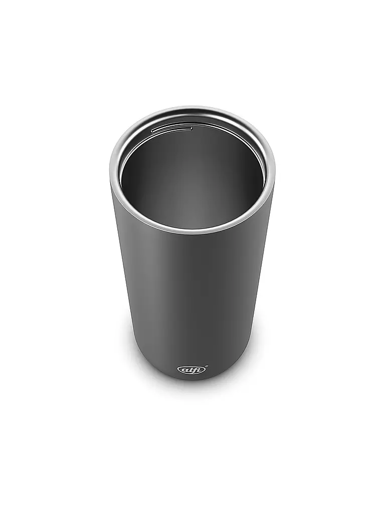 ALFI | Coffee to go-Becher 0,38l MUG PRO Matt Schwarz | schwarz