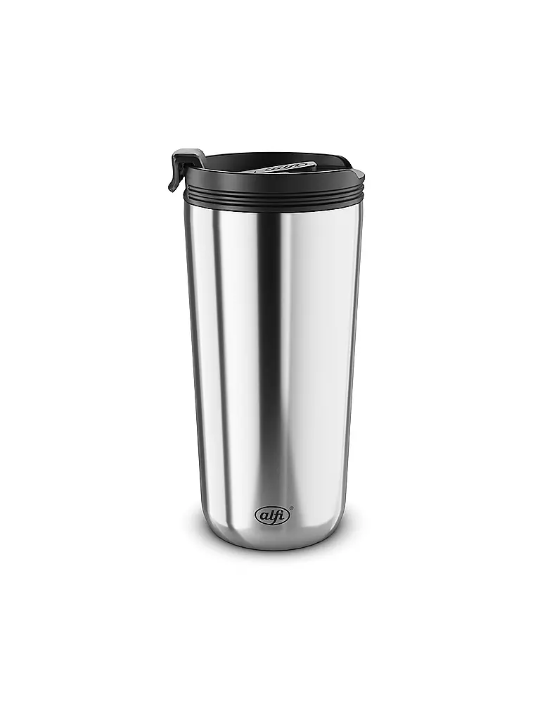 ALFI | Coffee to go-Becher 0,4l Edelstahl | silber