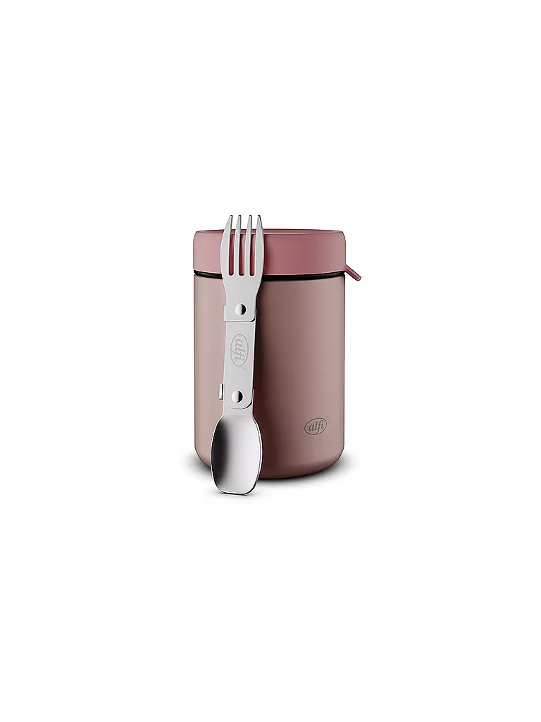 ALFI | Isolierbecher -Thermosbecher ISO-FOOD 0,35l Rose Mat | hellgrün