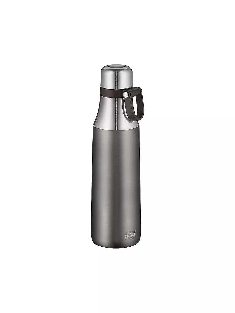 ALFI | Isolierflasche - Thermosflasche City Bottle Loop 0,5l Edelstahl Cool Grey | grau