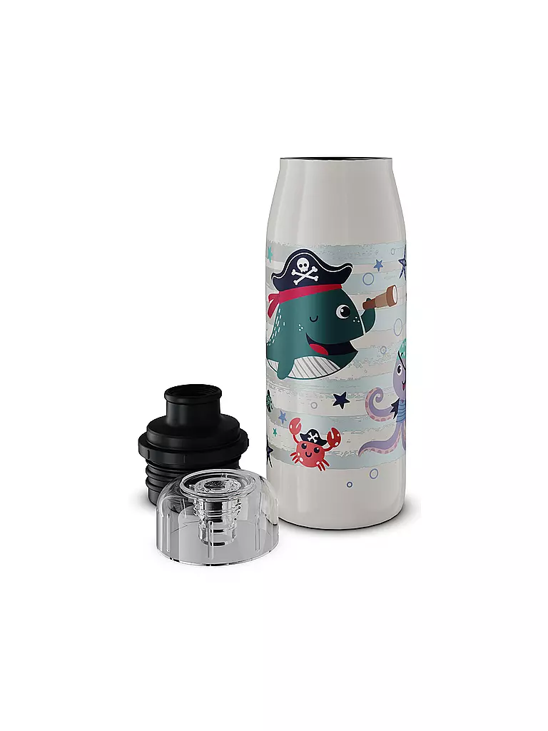 ALFI | Isolierflasche - Thermosflasche Kids 0,35l Brave Pirates | hellgrün
