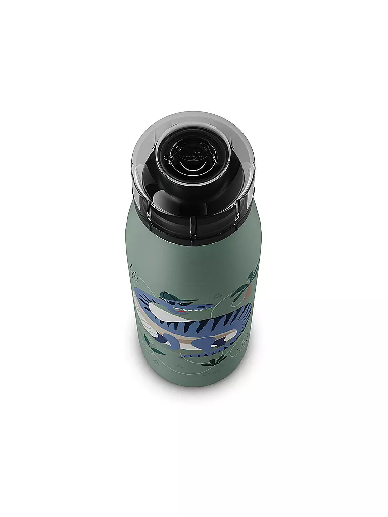 ALFI | Isolierflasche - Thermosflasche Kids 0,35l Crazy Dinos | lila