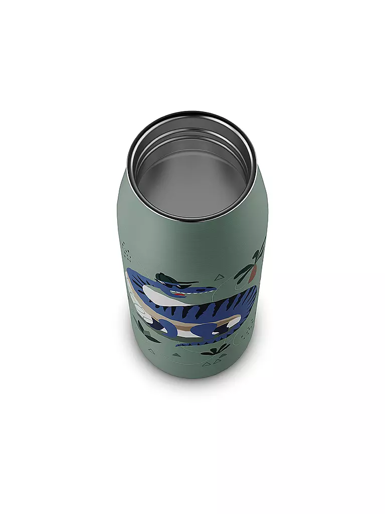 ALFI | Isolierflasche - Thermosflasche Kids 0,35l Crazy Dinos | lila