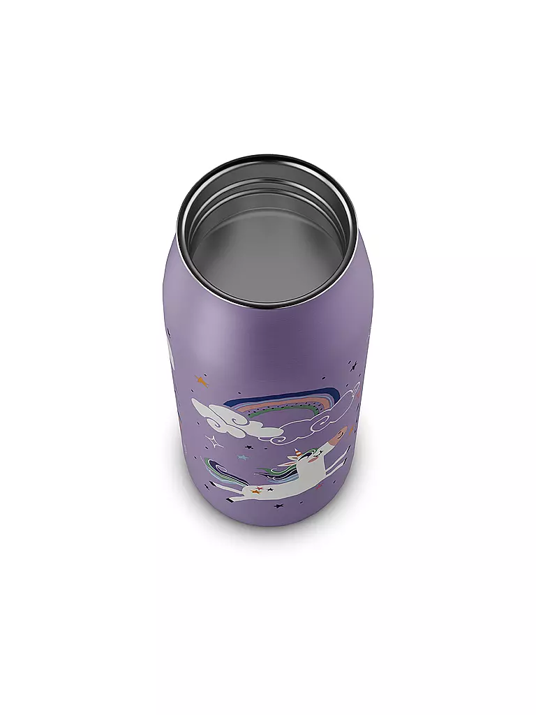 ALFI | Isolierflasche - Thermosflasche Kids 0,35l Unique Unicorns | hellgrün