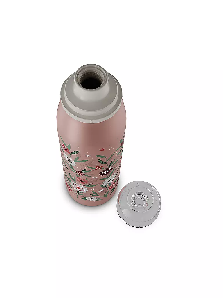 ALFI | Isolierflasche - Thermosflasche Kids 0,5l Flowers | hellgrün