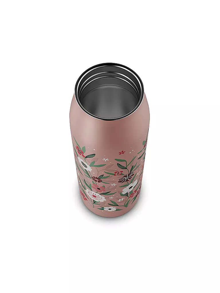 ALFI | Isolierflasche - Thermosflasche Kids 0,5l Flowers | rosa