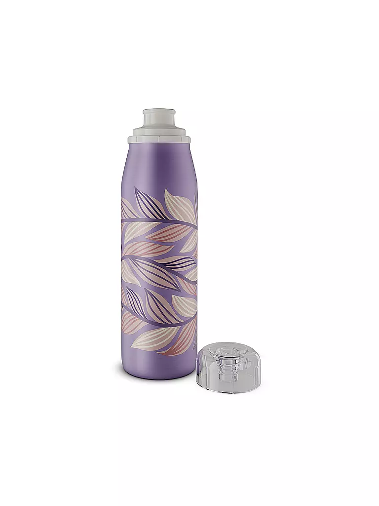 ALFI | Isolierflasche - Thermosflasche Kids 0,5l Leaves | lila