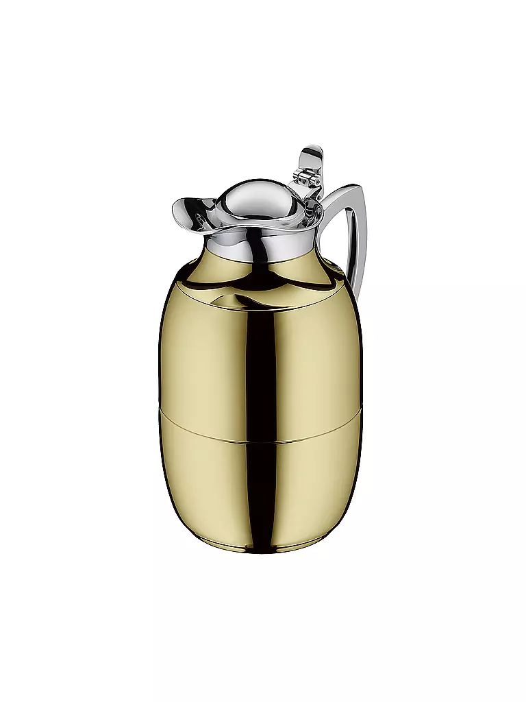 ALFI | Thermoskanne - Isolierkanne 1l JUWEL Gold | schwarz