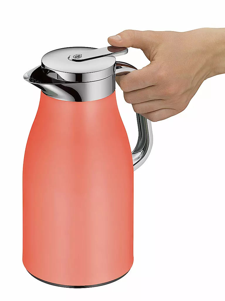 ALFI | Thermoskanne - Isolierkanne 1l SKYLINE Deep Apricot | beere