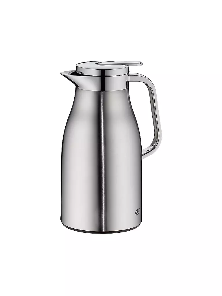 ALFI | Thermoskanne - Isolierkanne 1l SKYLINE Edelstahl Matt | silber