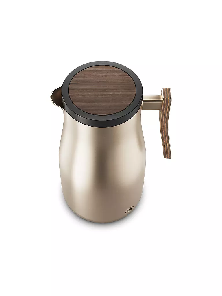 ALFI | Thermoskanne - Isolierkanne 1l STUDIO ALLURE Champagne | schwarz