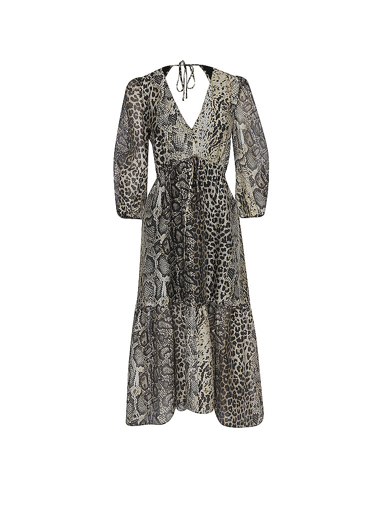 ALLSAINTS Midikleid ROSIA NOCHE schwarz | 38