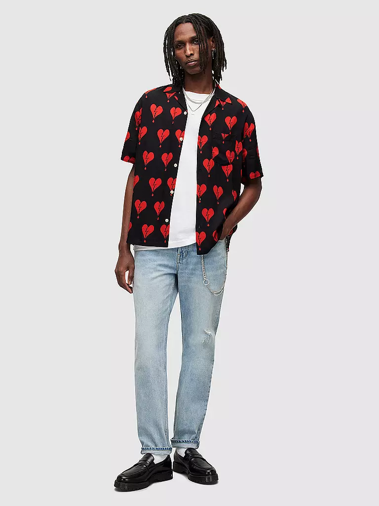 ALLSAINTS | Hemd BREAK UP | schwarz