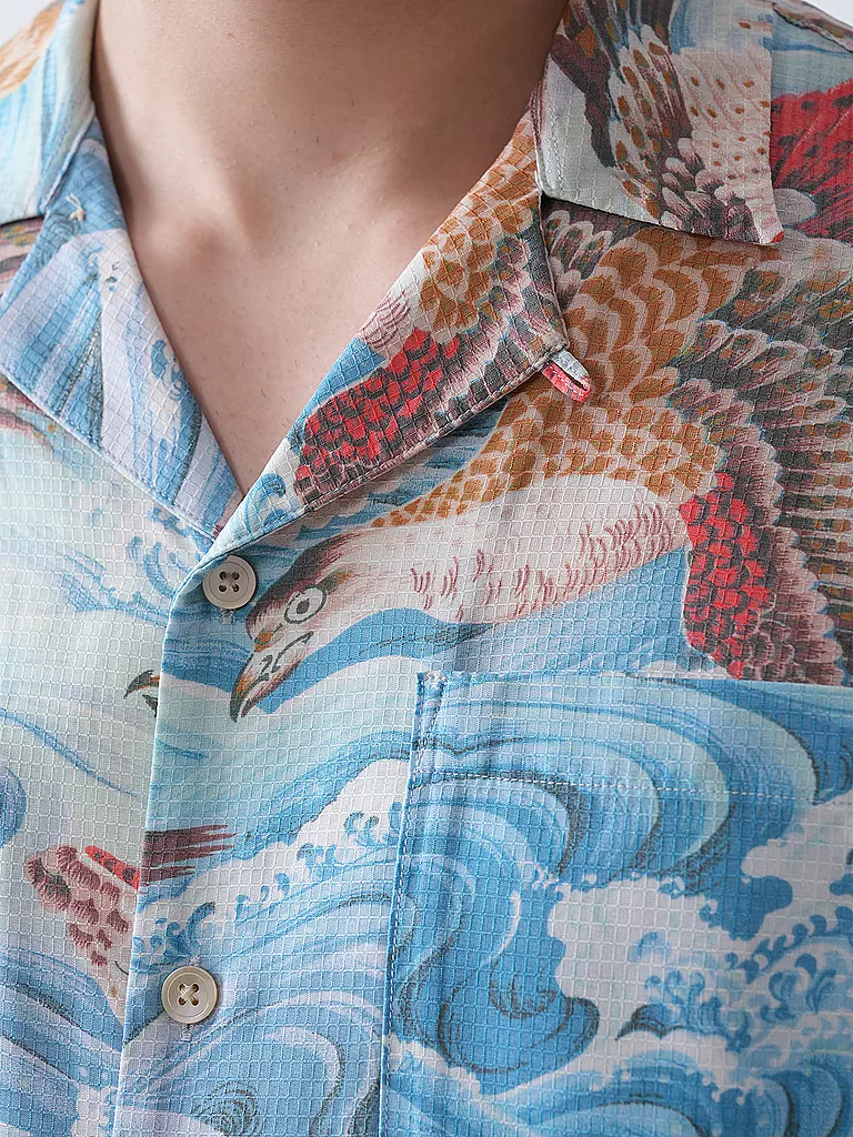 ALLSAINTS | Hemd Regular Fit | blau