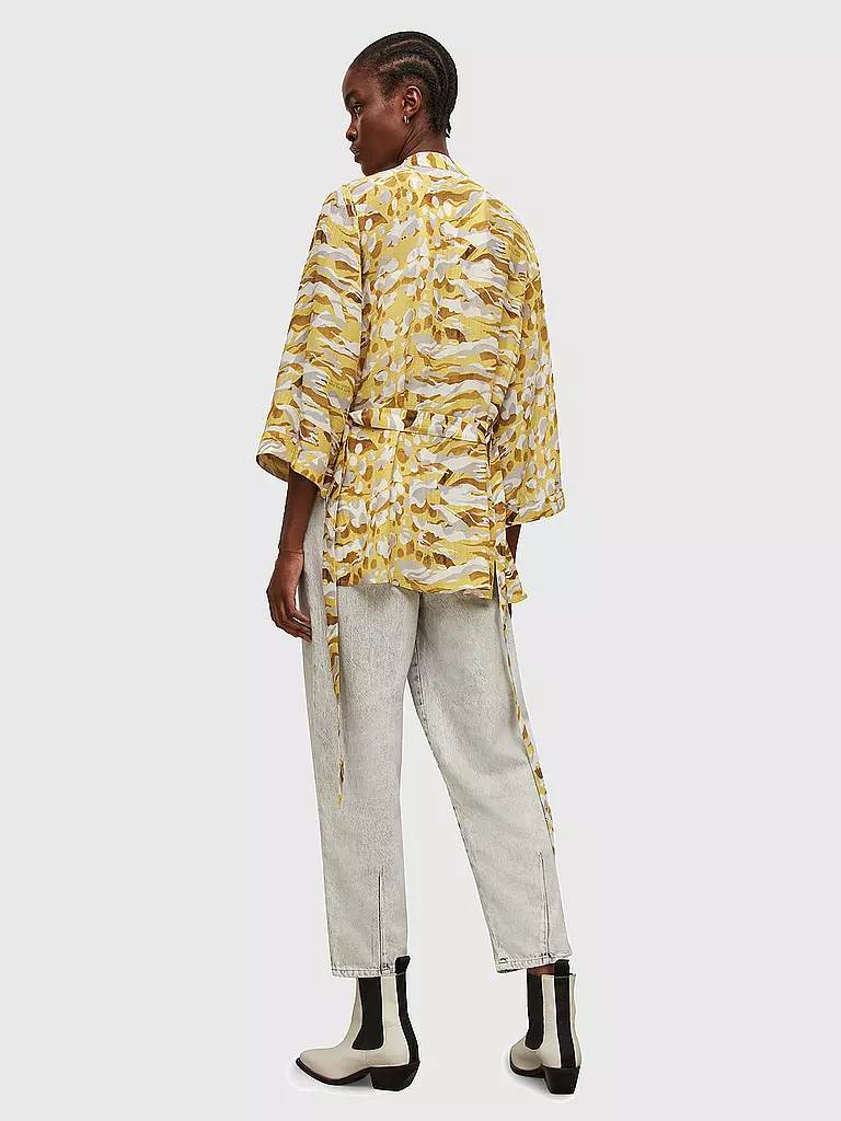ALLSAINTS | Jacke - Kimono Oniyuri Carina | gelb