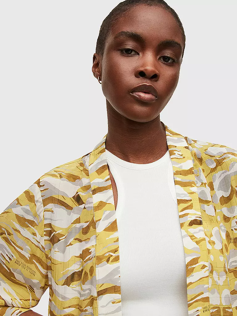 ALLSAINTS | Jacke - Kimono Oniyuri Carina | gelb