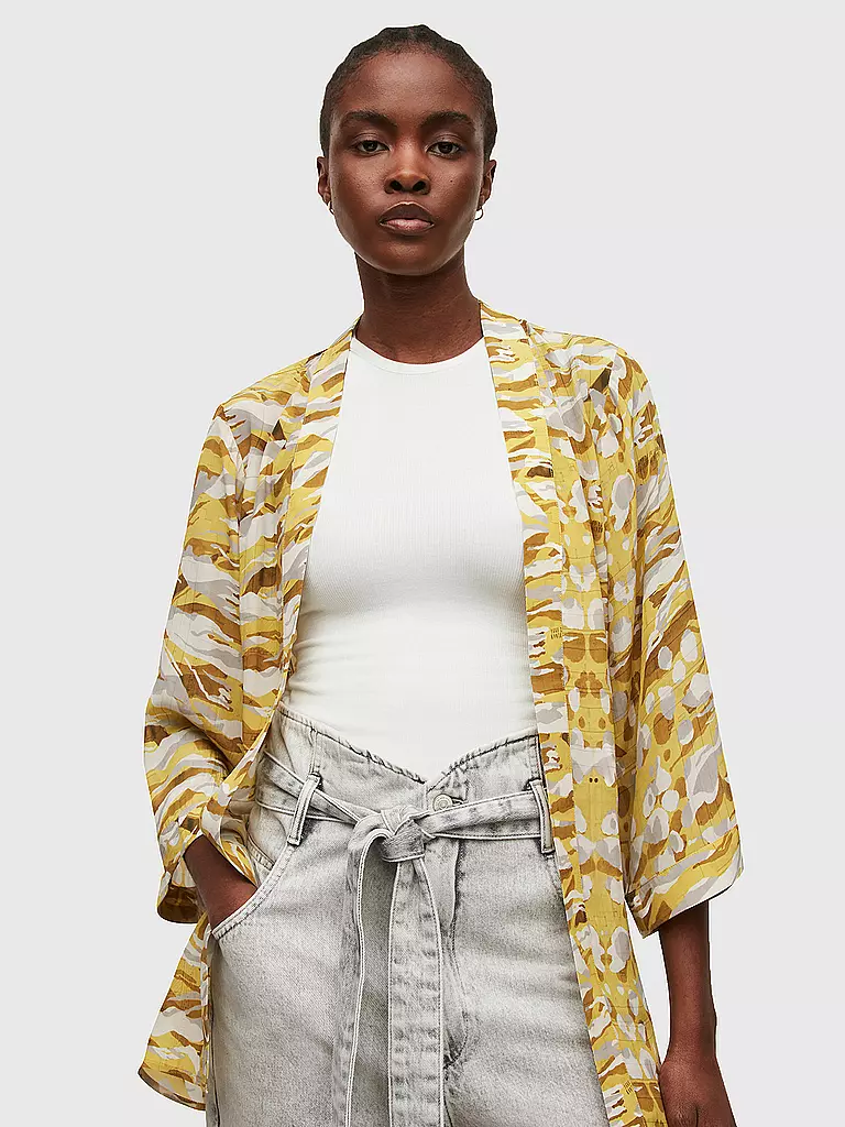 ALLSAINTS | Jacke - Kimono Oniyuri Carina | gelb