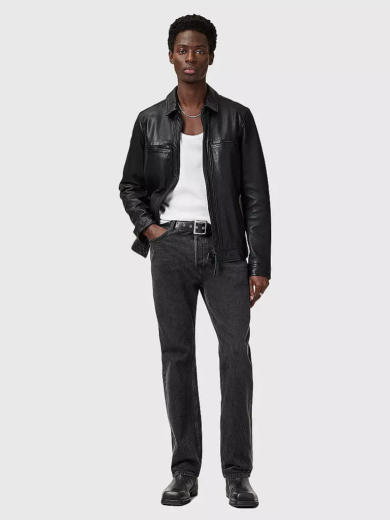 ALLSAINTS | Jeans Straight Fit REID  | schwarz