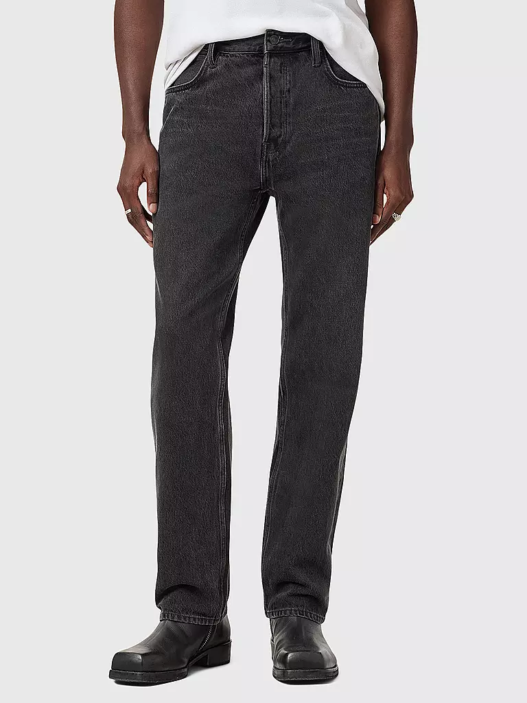 ALLSAINTS | Jeans Straight Fit REID | schwarz