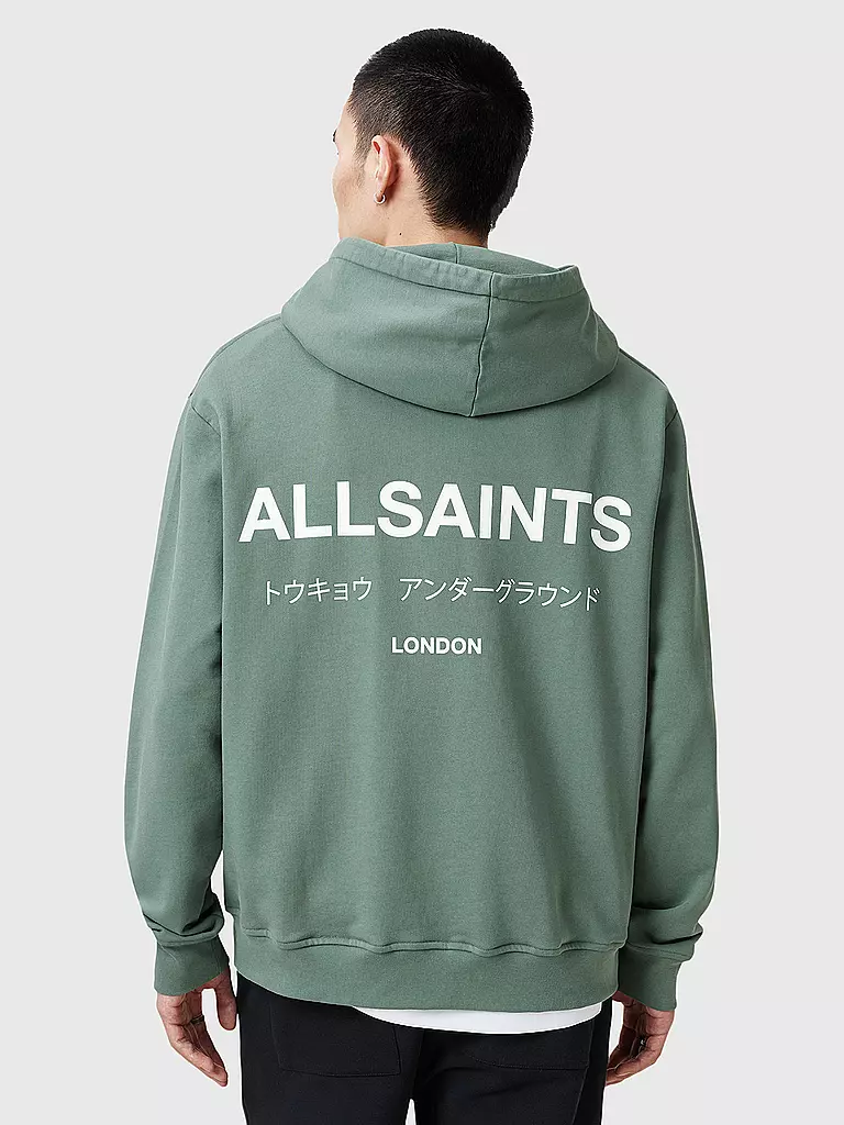 ALLSAINTS | Kapuzensweater - Hoodie UNDERGORUND | grün