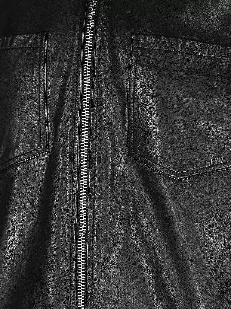 ALLSAINTS | Lederjacke ALOY | schwarz