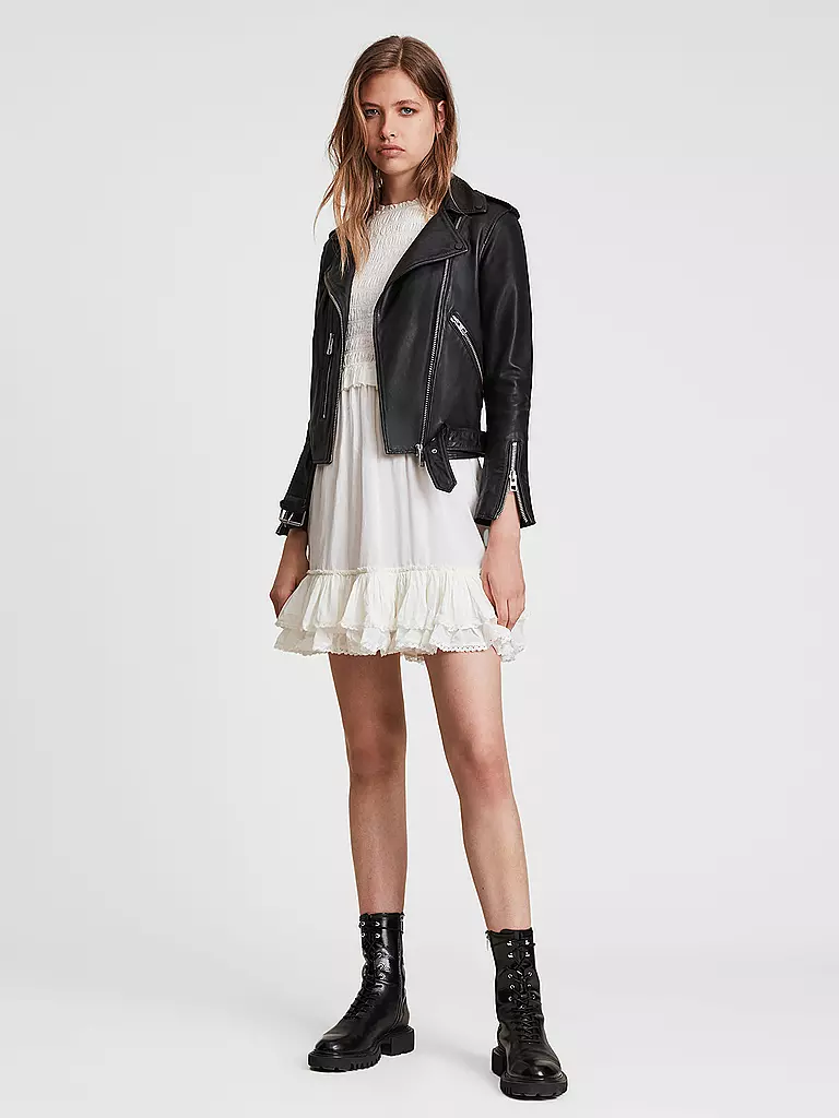 ALLSAINTS | Lederjacke Balfern | schwarz