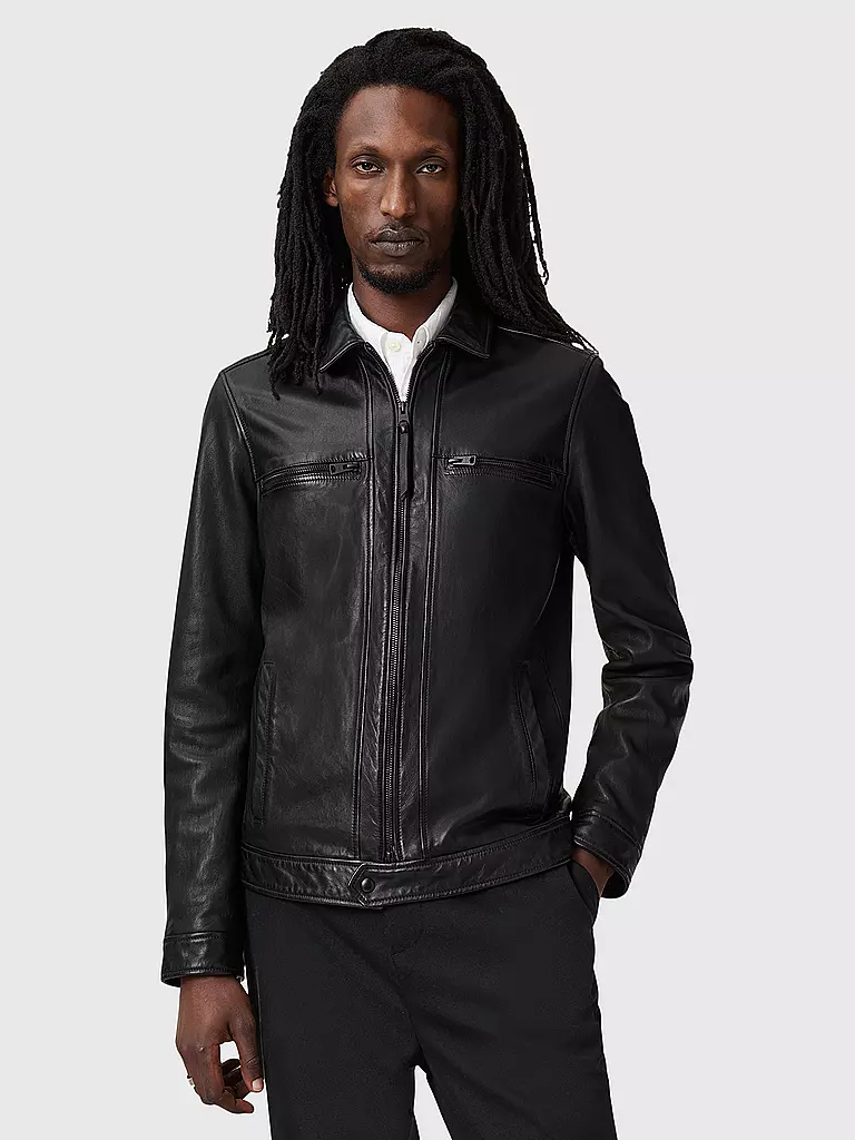 ALLSAINTS | Lederjacke LUCK | schwarz