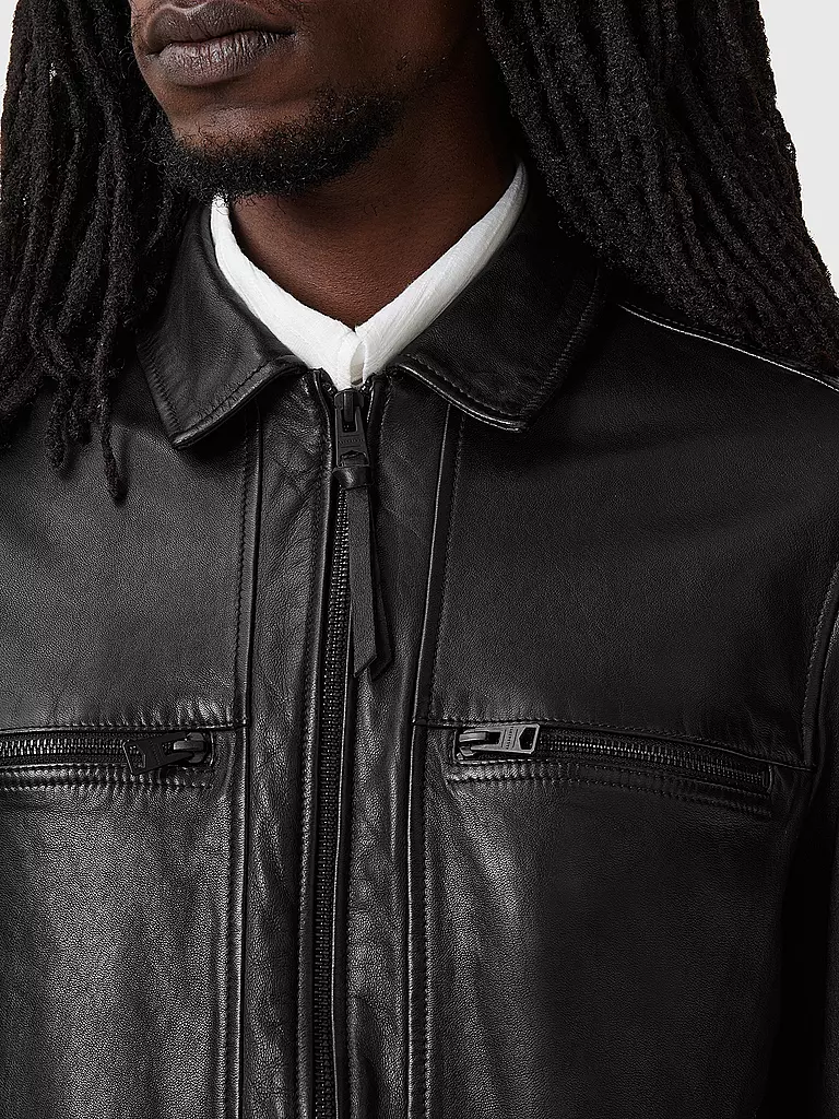 ALLSAINTS | Lederjacke LUCK | schwarz