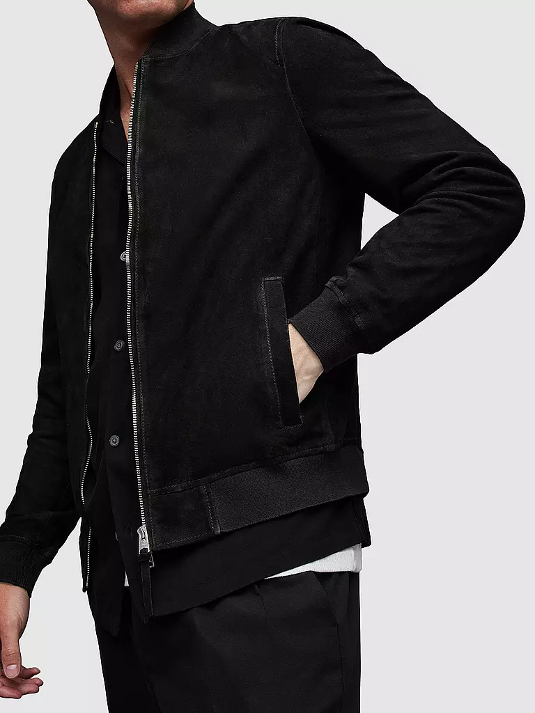 ALLSAINTS | Lederjacke RONAN  | schwarz