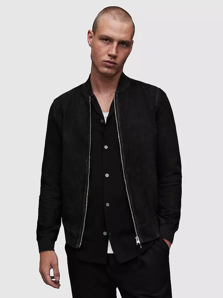 ALLSAINTS | Lederjacke RONAN | schwarz