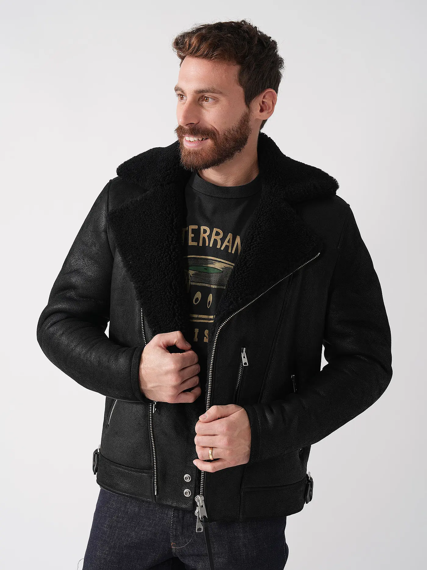 ALLSAINTS | Lederjacke XENA | schwarz